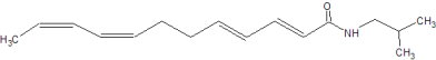 D. Dodeca-2 E ,4 E ,8 Z ,10 Z -tetraenoic acid isobutylamide 