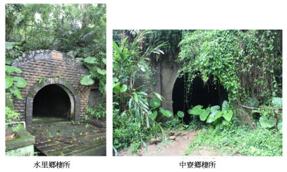 圖 6. 兩處臺灣葉鼻蝠群集棲息之棲所外觀。（提供 / 張育誠） 